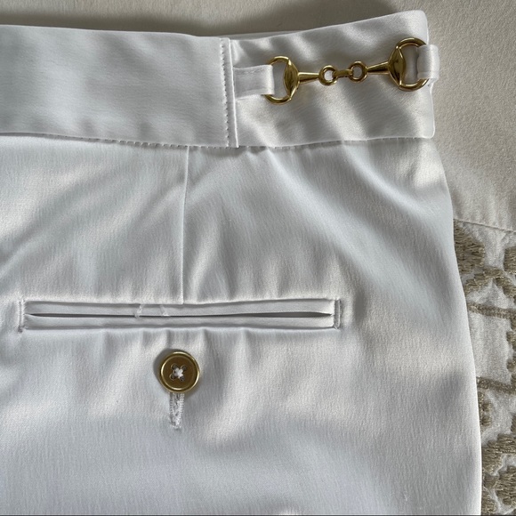 EXPRESS Sateen Shorts with Gold Hardware - Picture 11 of 12